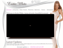 Tablet Screenshot of eroticwhite.com